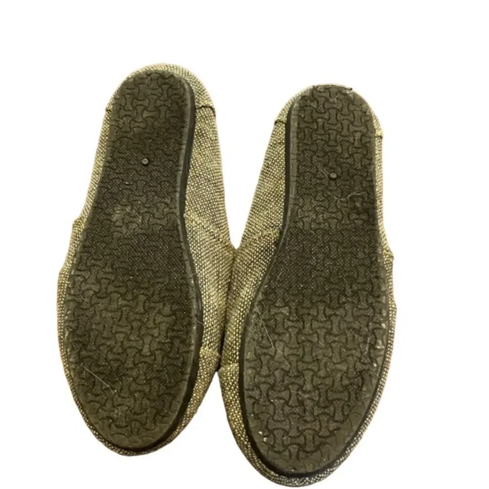 Corkys SUES Women's Casual‎ Canvas Flats Shoes Slip On Fat Beach Size 7